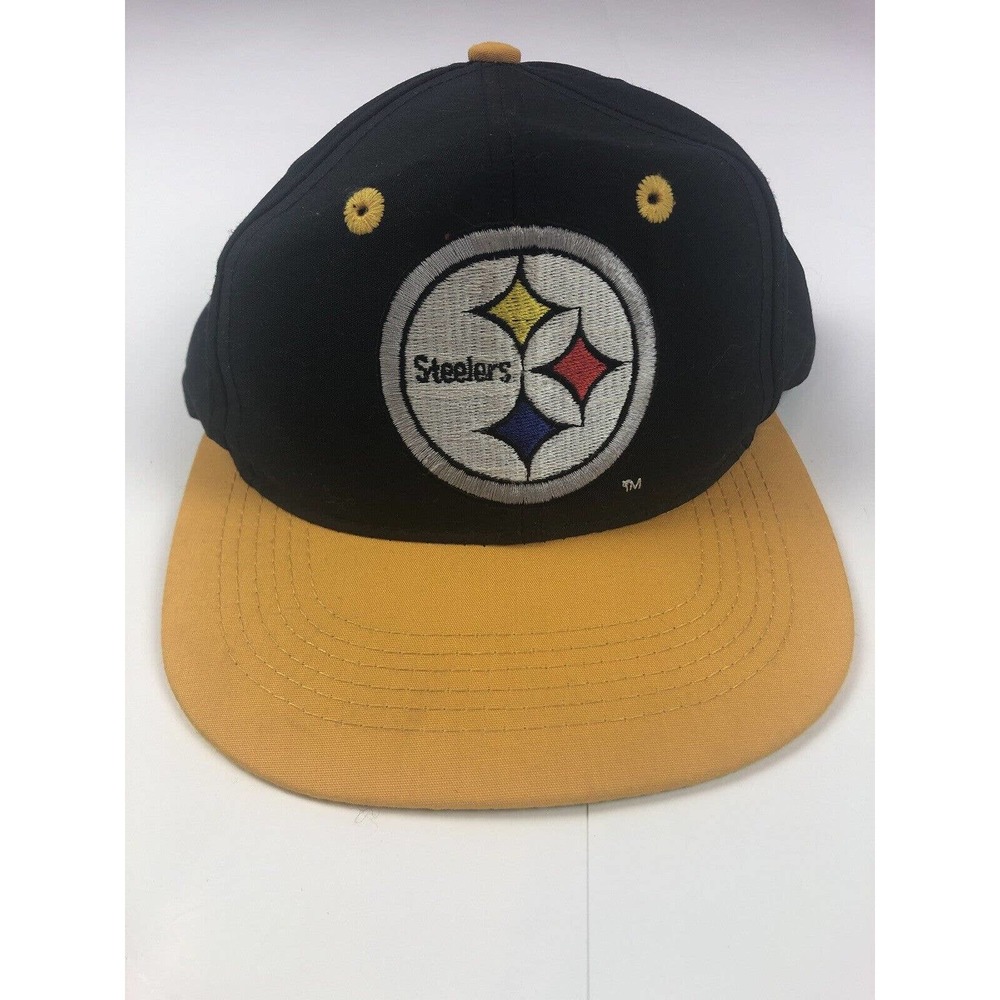 Vintage Pittsburgh Steelers Snapback Hat Cap NFL Adjustable Competitors